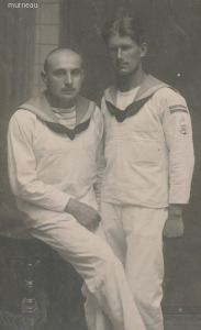 I. vh-s eredeti fotó, haditengerészet, magyar matrózok