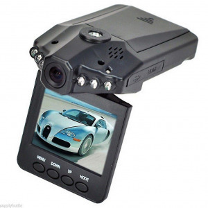 Autós menetrögzítő Kamera, Kijelzővel