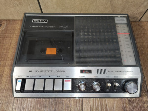 SONY CF-300 rádiósmagnó - SONY CF-300 retro magnó - 1971-1974