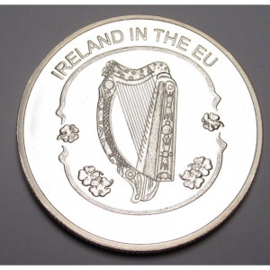 Málta, 100 liras 2004 PP - Írország EU csatlakozásának tiszteletére UNC