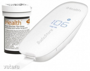 iHealth Gluco kit-smart BG5 vércukorszintmérő + tartozékokkal BG5S-KIT-LITE