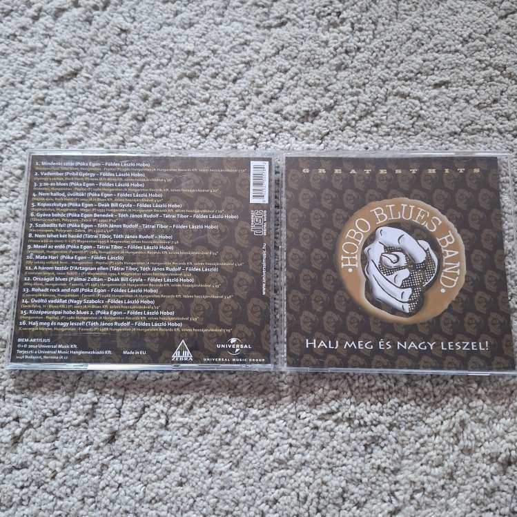 HOBO BLUES BAND - HALJ MEG ÉS NAGY LESZEL! - GREATEST HITS CD