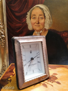 ARI D NORMAN LONDON 925 ezüst asztali óra (meghosszabbítva: 3132917321) - Vatera.hu Kép