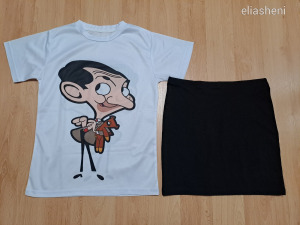Mr. Bean póló+szoknya 152