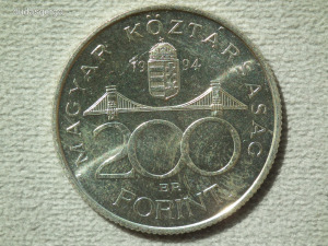 1994 ezüst 200 Forint