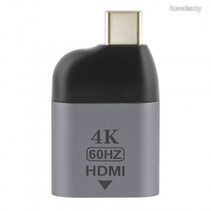 TnB USB Type-C to HDMI 4K Adapter Grey MINITCHDMI