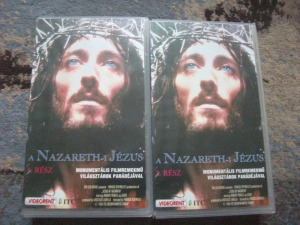 VHS   A Nazareth-i Jézus  1-2 rész 1977 Franco Zeffirelli
