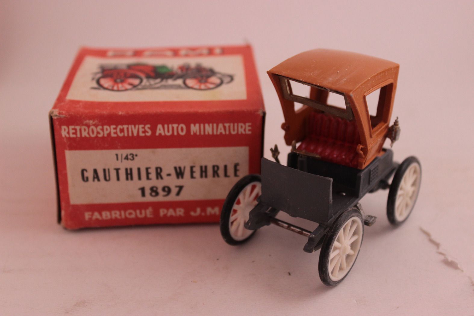 Rami JMK Gauthier Werhlé 1897 Boîte Plexiglas VARIANTE 3 | UK