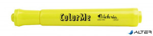 Szövegkiemelő, 1-5 mm, VICTORIA OFFICE, ColorMe, sárga