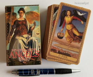 Influence of The Angels Tarot kártya - Az angyalok hatásaTarot  - 78 lapos, angol nyelvű, újszerű