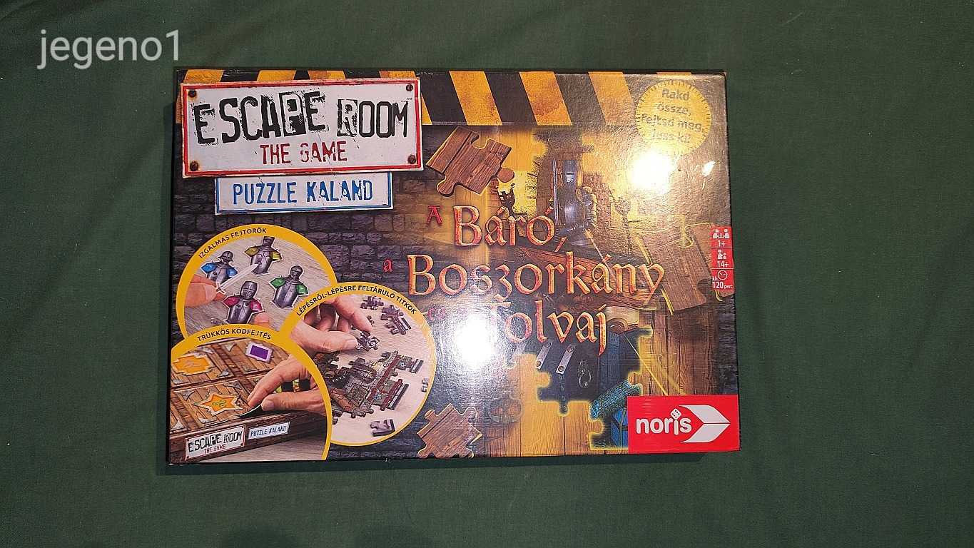 Noris Escape Room – The Baron, The Witch & The Thief – Gioco Da Tavolo Puzzle (3 Casi, 14+ Anni)