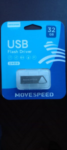 Új - fém MOVESPEED 32 GB pendrive. USB 2.0