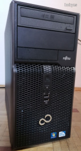 Fujitsu-Siemens Intel i3 gyors, csendes, bővíthető számítógép WIN10 olcsón eladó!