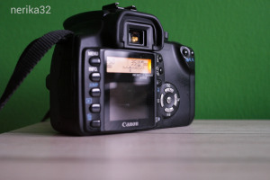 Canon EOS 350D váz és tartozékok