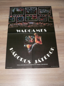 Wargames - Háborús játékok, eredeti moziplakát, filmplakát, John Badham 80x60 cm