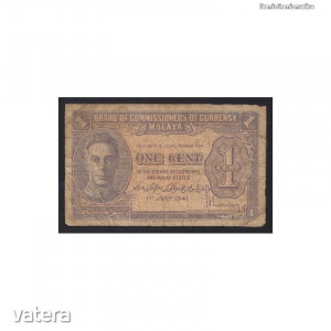 Malajzia, 1 cent 1941 F