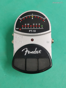 Fender PT-10 Kromatikus Gitár Pedál Hangoló
