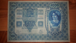 1000 korona 1902 | felülbélyegzés nélkül | ropogós papír !