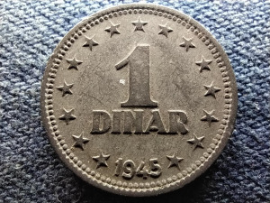 Jugoszlávia 1 Dínár 1945 (id66435)