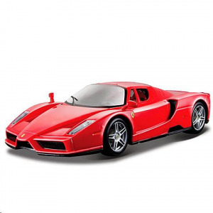 Bburago Ferrari Enzo fém autó piros színben 1/24  (15626006/piros) (15626006/piros)
