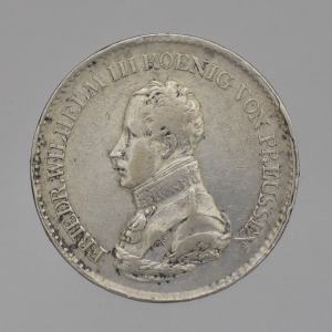 1818  Friedrich Wilhelm ( Porosz )  Tallér  VF   -FEB223