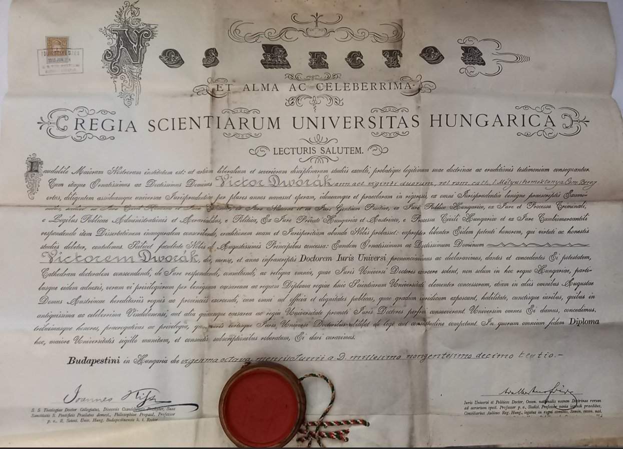 1913-mas-antik-jogi-doktori-diploma-kir-lyi-magyar-tudom-nyegyetem