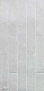 Fürdőszobai / konyhai csempe, Bela fehér matt, 25 x 50 cm
