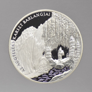 2005  Aggteleki barlang  ezüst 5000 Forint   PP  -SV230
