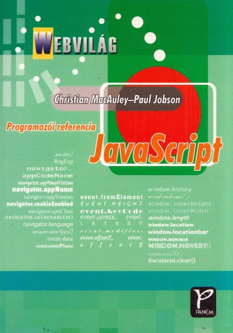 Javascript - Programozói referencia