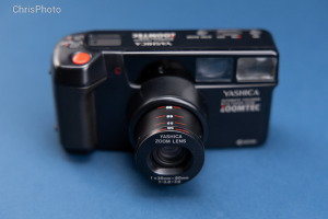 Yashica Zoomtec 80mm, retro, analóg fényképezőgép,zoomolható, autófókusz