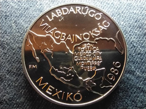1986-os Labdarúgó VB Mexikó 100 Forint 1985 BP BU (id69315)