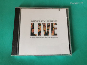 MÖTLEY CRÜE LIVE ENTERTAINMENT OR DEATH EREDETI USA 2 CD Szett 1999