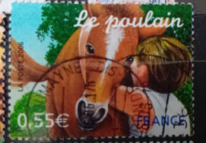 Modern francia bélyeg