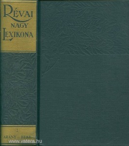 Révai nagy lexikona 2. kötet. reprint