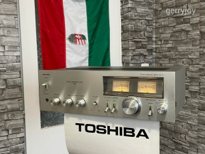 TOSHIBA SB-115 minőségi műszeres stereo erősítő ritkaság a 70s évekből   1ft-ról    POSTA OK !