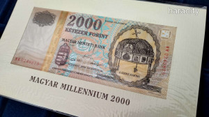 2000 Forint - Millennium - Aranyszálas Millenniumi 2000Ft UNC