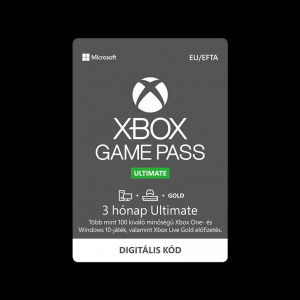 Xbox Game Pass Ultimate 3 hónapos  elektronikus licenc