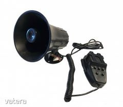 5 Szólamú, mikrofonos sziréna SZI-HS78003-5 12V/30W