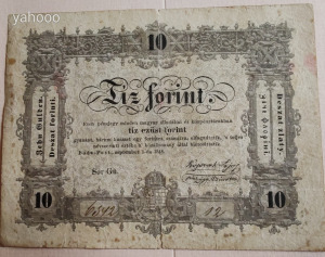 10 forint Kossuth 1848 1 Ft-ról!!