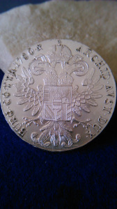 Mária Terézia ezüst tallér 1780 SF