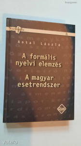 Antal László: A formális nyelvi elemzés - A magyar esetrendszer (*15)