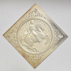 1935  Rákóczi  ezüst 2 Pengő csegely ( ARTEX veret )  -PR111