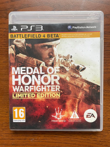 Ps3 Medal of Honor Warfighter Limited Edition játék Playstation3