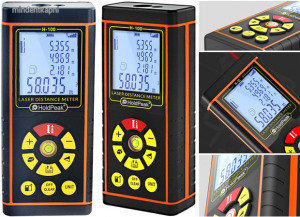 HoldPeak 5100H digitális lézeres távolságmérő