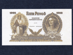 Szálasi Ferenc 1000 Pengő bankjegy 1943 (id61159) - Vatera.hu Kép