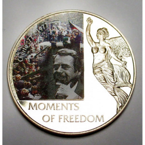 Libéria, 10 dollars 2006 PP - A szabadság pillanatai - Charta 77 - 1977 UNC
