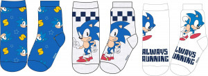 zokni szett/3db Sonic 31-34
