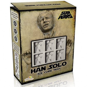 Star Wars - Han Solo jégkocka forma és sütiforma BPA mentes sütő/fagyasztó
