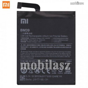 Akku 3350 mAh LI-ION - BM39 - Xiaomi Mi 6 - Beépítése szakértelmet igényel - GYÁRI