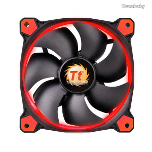 Thermaltake CL-F039-PL14RE-A Riing 14cm Cooler Black/Red LED